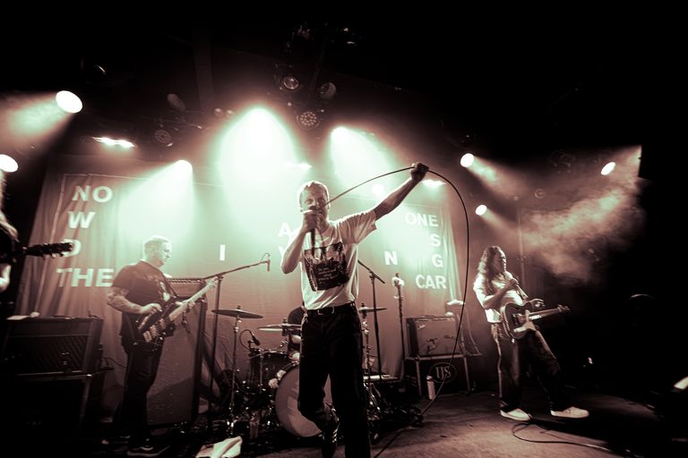 La Dispute performing live at The Gov in Adelaide 